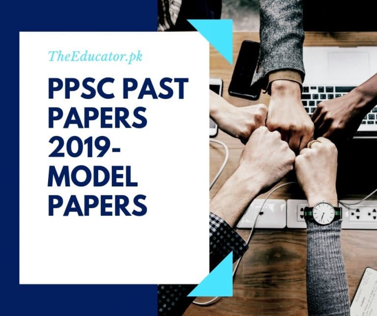 PPSC Past Papers 2019-(Model Papers)