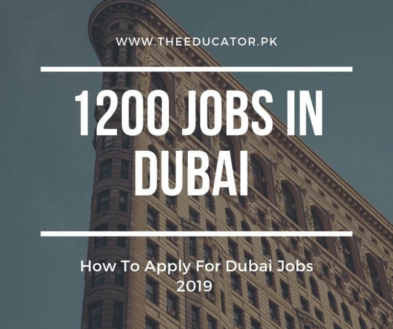 1200 Jobs In Dubai-New Vacancies