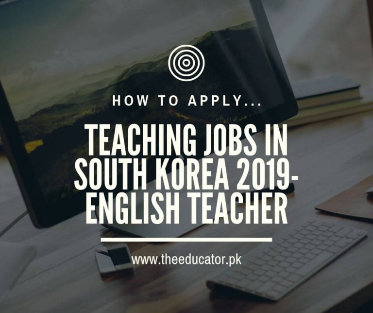 Teaching Jobs In South Korea 2019-English Teacher