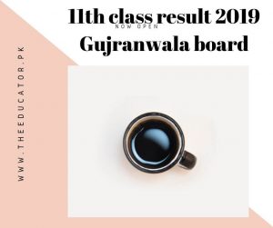 11th Class Result 2023 Gujranwala Board