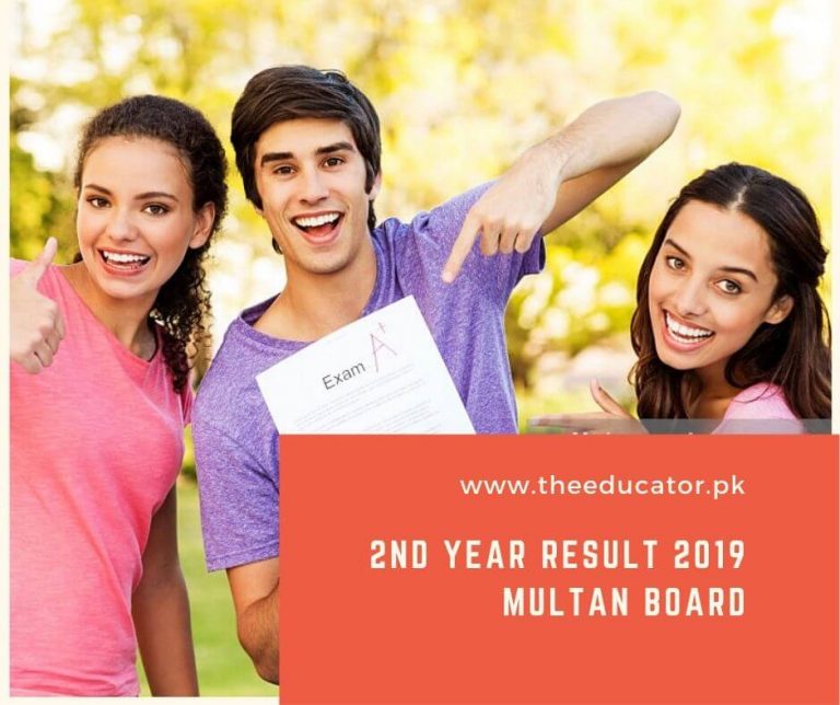2nd Year Result 2019 Multan Board