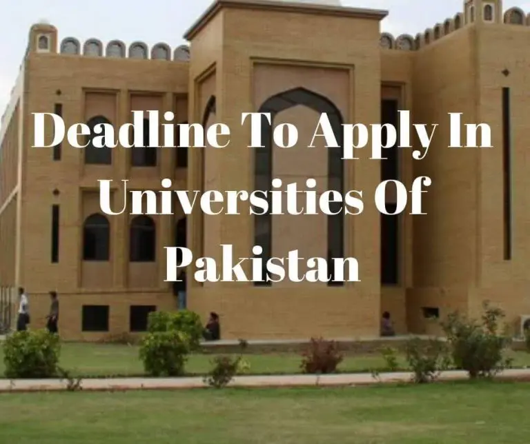 Admission In Universities Of Pakistan 2023 [Step By Step Guide]