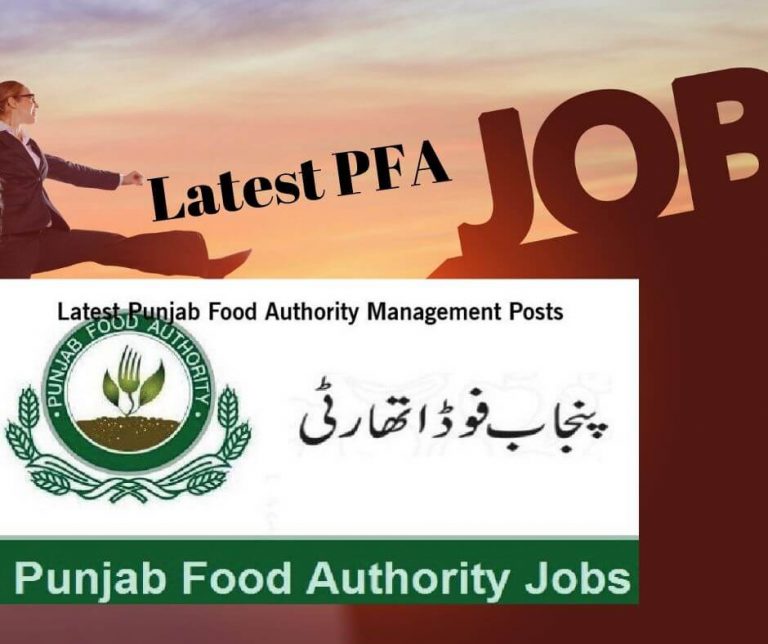 Punjab Food Authority Jobs 2019-Latest PFA Jobs