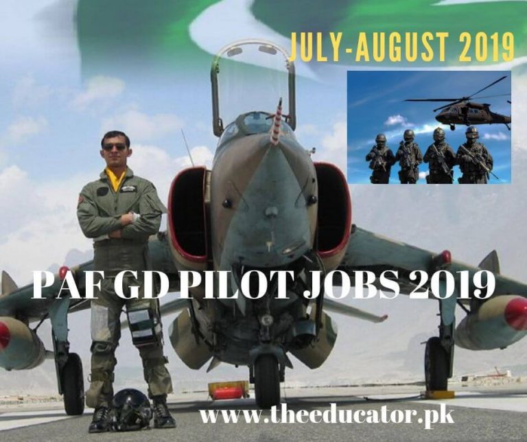 Pakistan Air Force Jobs 2019-GD Jobs