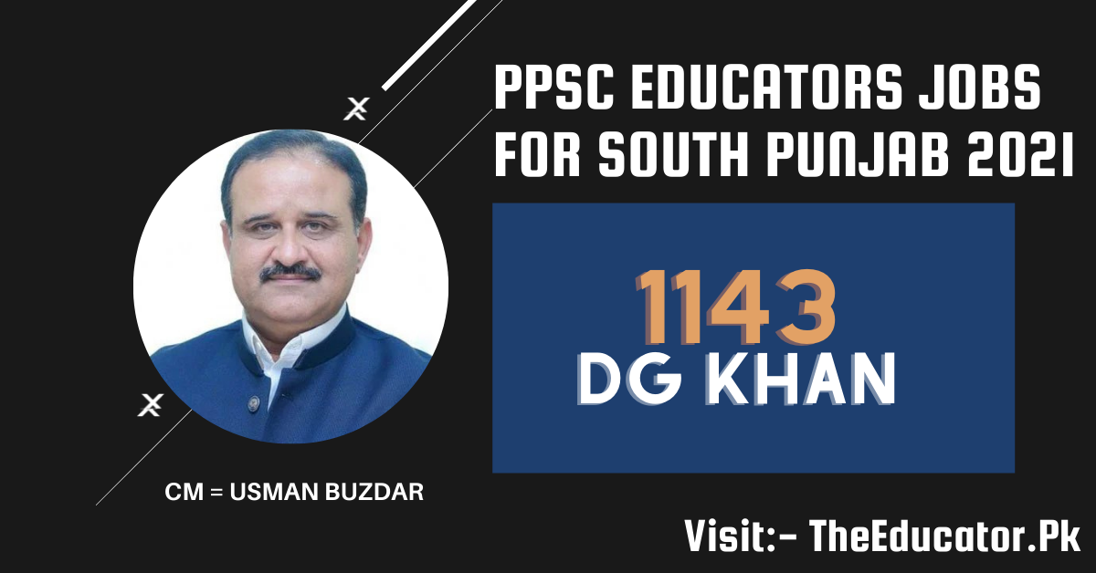Upcoming Educators Jobs For South Punjab 2021