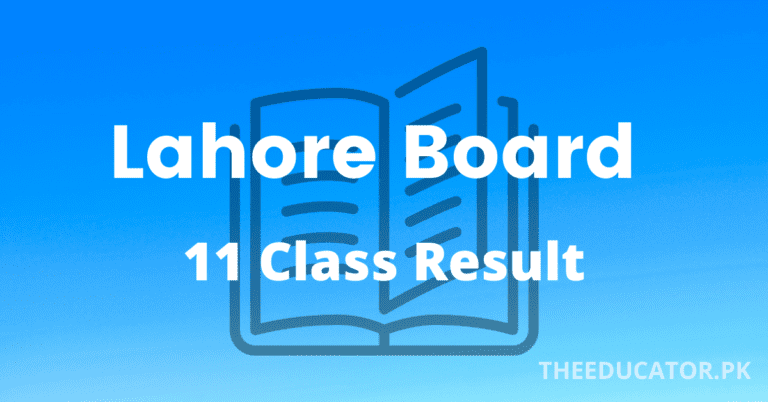 Lahore Board 11 Class Result 2023  – Check by Name and Roll Number