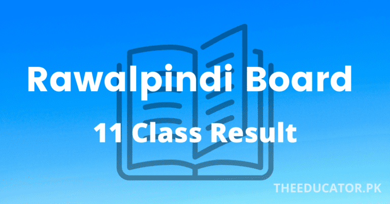 Rawalpindi Board 11th Class Result 2022 – Check Result Online