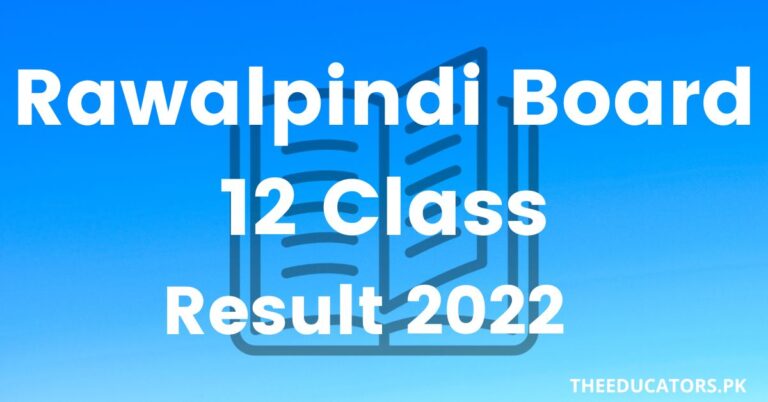 Rawalpindi 12th Class Result Check Online