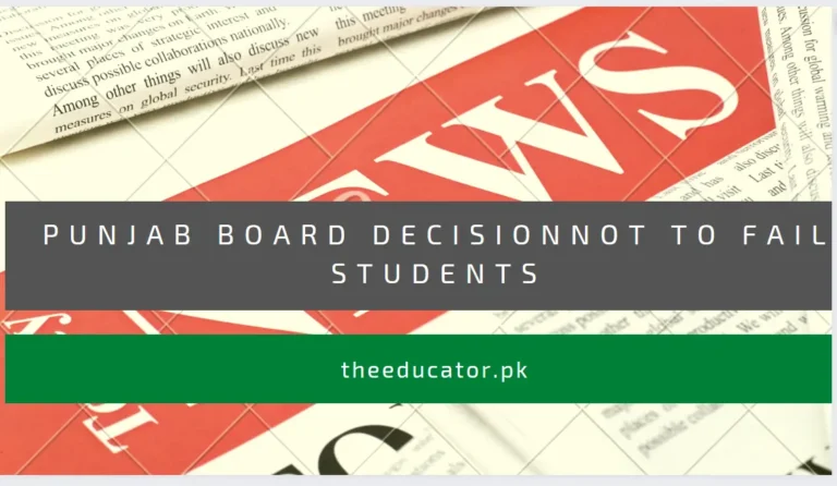 No Student Declare FAIL [Punjab Boards Decision 2022]