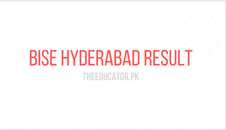 BISE Hyderabad 2nd Year Result Result 2022