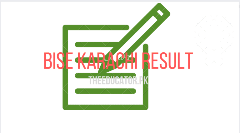 BISE Karachi Result 2024 – Check By Name & Roll No