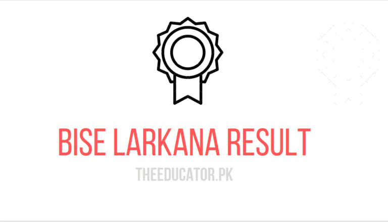 BISE Larkana 12 Class Result 2022 – Check Result Online