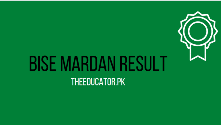 BISE Mardan Result 2023 – Check Result Online