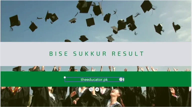 BISE Sukkur 2nd Year result 2023 – Check Result Online