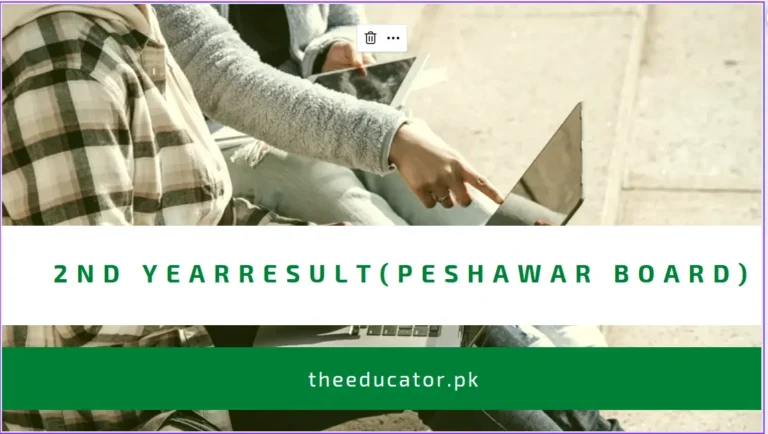 BISE Peshawar 2nd Year result 2022 –  By Name and Roll Number