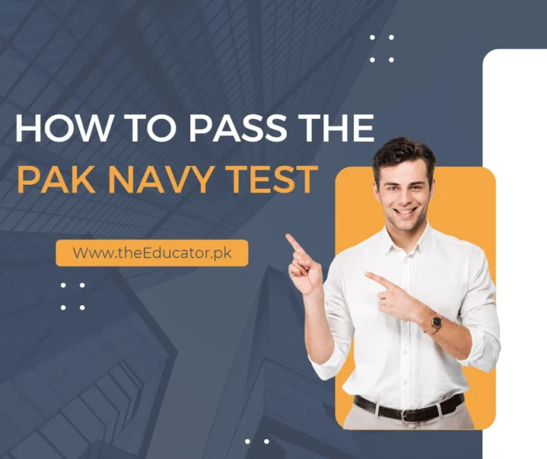 How to Pass the Pak Navy Test 2023
