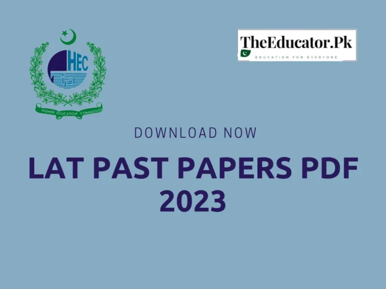 HEC LAT Past Papers 2024 [Solved PDF Download]
