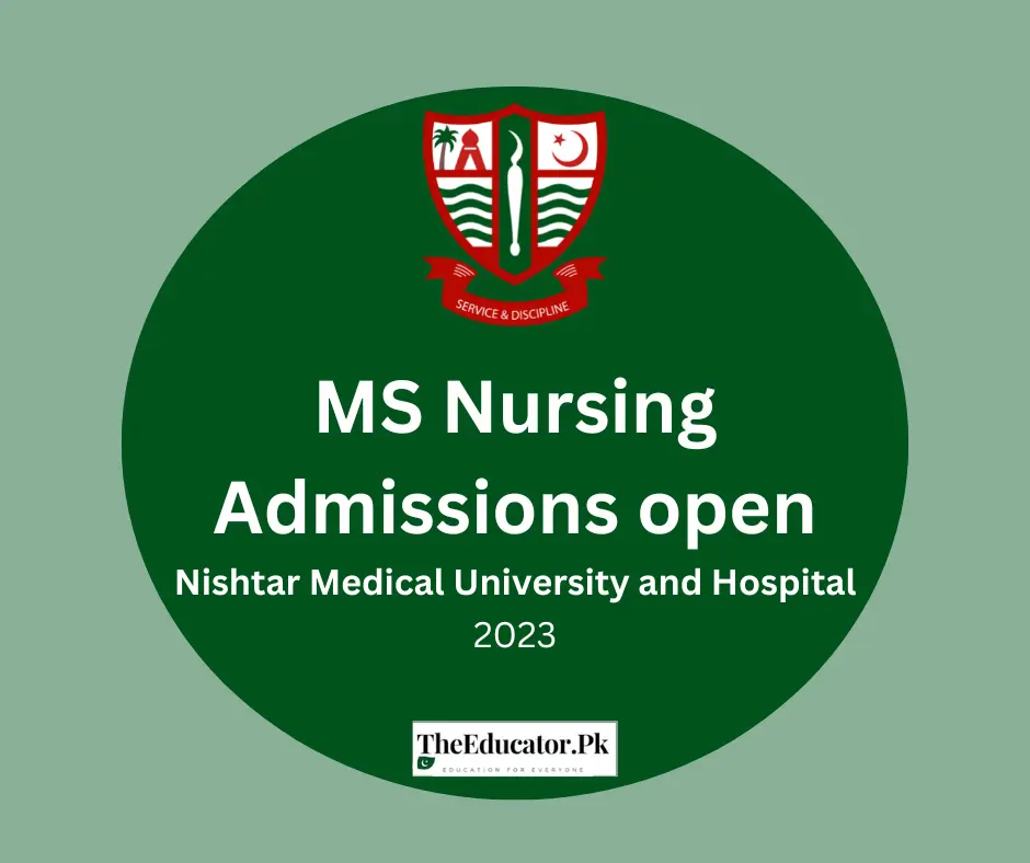 MS Nursing Admissions open