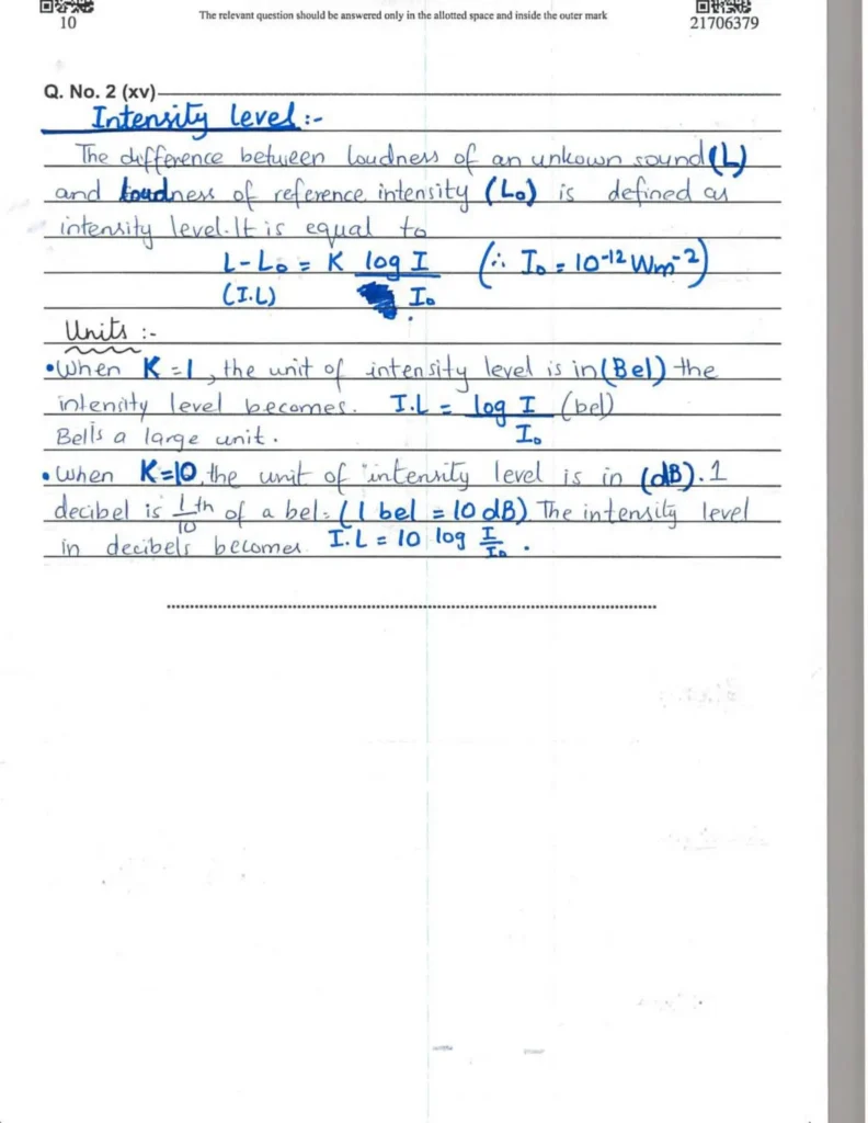 present equations