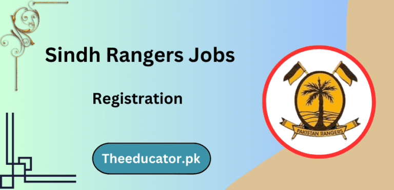 Sindh Rangers Jobs 2023 Online Registration