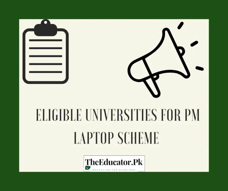 Eligible Universities for PM laptop Scheme 2023 [Eligibility Criteria]