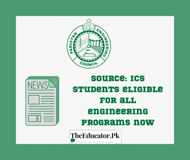 Source: ICS students eligible for all engineering programs now