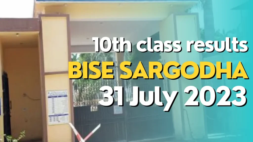 10th class result 2024 Sargodha board