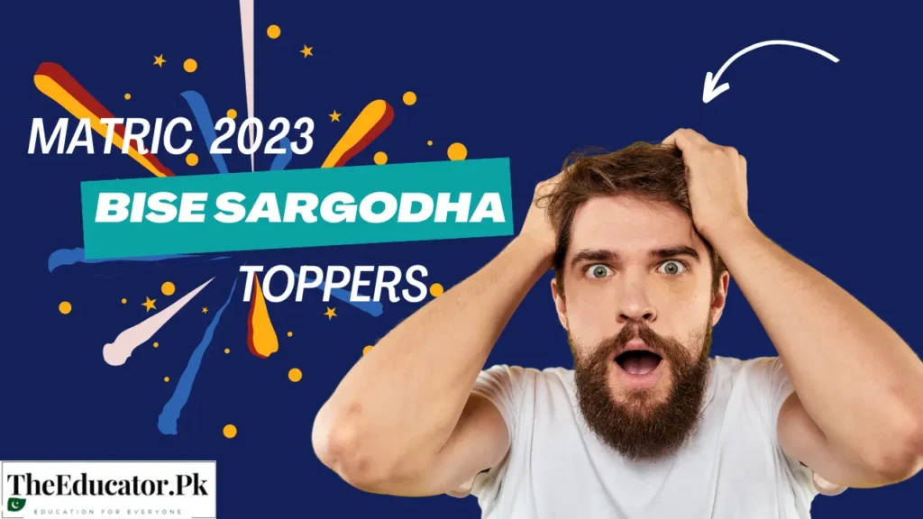 Sargodha board matric toppers 2023