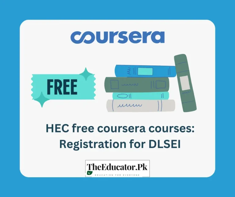 HEC free Coursera courses: Registration for DLSEI