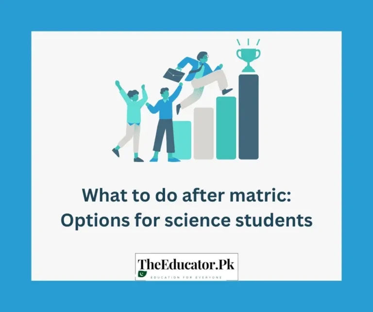 What to do after matric: Options for science students